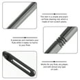 thumbnail image 2 of EeaseCA Plastic Flute Cleaning Rod Stick (Black), 2 of 7