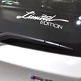 thumbnail image 4 of New Laser Decoration Car Reflective Laser Decal Car LIMITED EDITION Sticker Vinyl Car-styling Sticker WHITE, 4 of 8