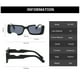 thumbnail image 5 of 2x Vintage Style Eyeglasses for Running Adults White Fernando anteojos de sombras, 5 of 8