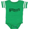 thumbnail image 3 of Inktastic Music Staff Musical Boys or Girls Baby Bodysuit, 3 of 5