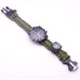 thumbnail image 2 of 2 relojes tácticos militares para hombres,relojes de supervivencia con brújula, silbato, arrancador de fuego y termómetro, pulseras de reloj de paracaídas con equipo militar al aire libre ShuxiuWang 1327537007371, 2 of 4