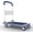 Blue and White, variant on Lifetime Appliance Parts Upgraded Foldable Push Cart Dolly | 330 lbs. Capacity Moving Platform Hand Truck | Heavy Duty Space Saving Collapsible | Swivel Push Handle Flat Bed Wagon - (Blue)