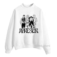 thumbnail image 5 of Sudadera MåNeskin vintage para mujer, sudadera con capucha de Damiano David Maneskin Eurovision, chándal de hip hop genial, ropa de invierno Zitti E Buoni, 5 of 5