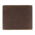 thumbnail image 4 of Hunter Leather RFID Blocking Mens Multi-Card ID Holder Bifold Wallet, Brown, 4 of 9