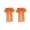 Orange, variant on Orange Orange Cloth Bows For Anniversary And Party Background With Traditional Style And Easy To Hang Design For Multiple Scenes