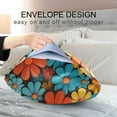 thumbnail image 4 of Yayeee Pillowcase King Size Set of 2 Satin Wrinkle Resistant Pillow Case, Blooming Flowers, 4 of 8