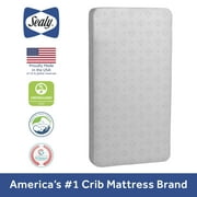 Sealy Baby Ultra Rest 2-Stage Antibacterial Baby Crib Mattress and Toddler Mattress, 204 Coil