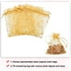 thumbnail image 4 of Bolsa de organza Uxcell, bolsas de malla transparente con estrellas y luna, bolsas de regalo con cordón al por mayor, bolsas de favor de fiesta, fundas para joyas doradas de 3.5" x 5", 4 of 6