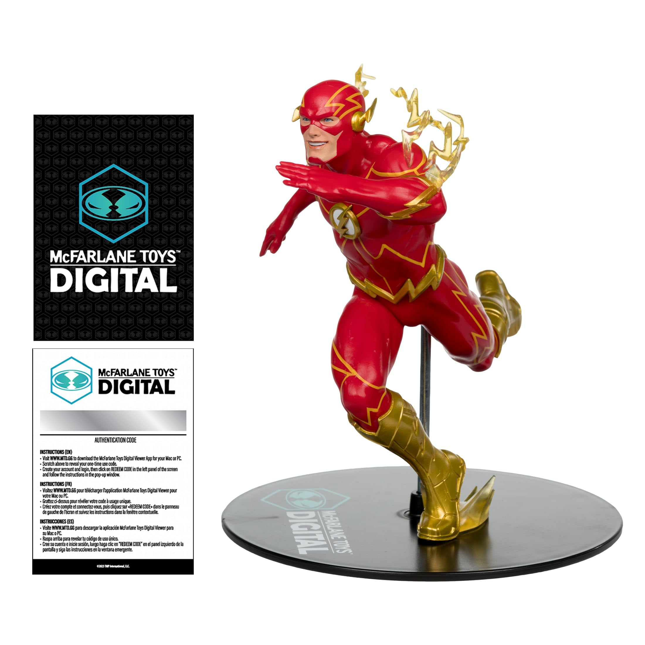 Statue McFarlane Toys DC Direct The Flash de Jim Lee 1 6 Walmart en linea