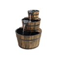 thumbnail image 4 of Havenside Home 3-Tier Rustic Outdoor Fountain 24" W, Garden Decor Water Fountain with Submersible Electric Pump by Sun-Ray, 4 of 6