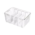 thumbnail image 1 of Wosthever Caja para el frigorífico transparente ABS con cesta de drenaje, artículos fáciles de usar, herramientas de cocina de calidad Cocina y Comedor talla grande, 1 of 6