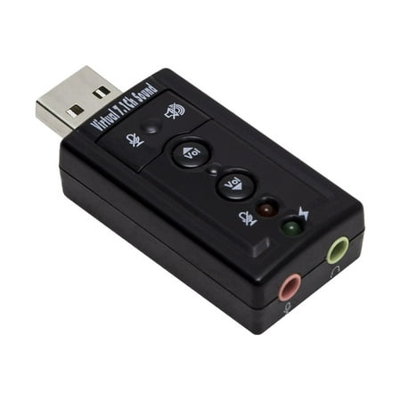 Syba USB 2.0 External Virtual 7.1 Surround Sound Adapter