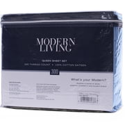 Modern Living Solid Color 300 Thread Count Queen Shadow Sheet Set