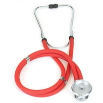 Primacare DS-9295-RD Sprague Rappaport-Style Stethoscope, 30" Length, Red