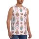 thumbnail image 2 of Fotbe Hello Easter Men's Camiseta sin Mangas Estampada para Hombres, Playera Casual para Gimnasio, Entrenamiento, Playa-X-Large, 2 of 7
