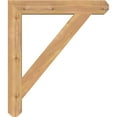 thumbnail image 3 of Ekena Millwork 3 1/2"W x 26"D x 30"H Traditional Craftsman Smooth Bracket, Western Red Cedar, 3 of 4