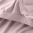 thumbnail image 5 of Brglopf Womens Tank Tops with Built in Bra Adjustable Spaghetti Strap Camisole Shelf Bra Cotton Undershirts Layering Tank Tops(Pink,3XL), 5 of 6