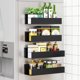thumbnail image 1 of Estante organizador para frigorífico, sin perforación, estante de especias para frigorífico, accesorios de cocina móviles, 1 of 6