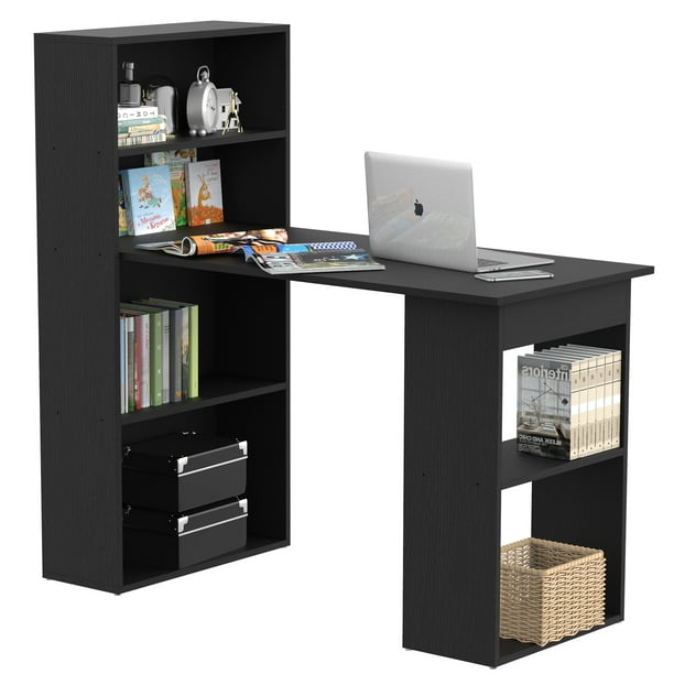 47” Modern Office Compact Computer Crafting Hobby Desk Bookcase