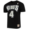 thumbnail image 2 of Men's Mitchell & Ness Chris Webber Black Sacramento Kings Hardwood Classics Name & Number Team T-Shirt, 2 of 3