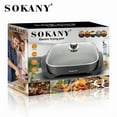 thumbnail image 6 of SOKANY 1500W Household Multi-functional All-in-one Pot Electric Frying Pan  Electric Hot Pot  Electric Skillet, 6 of 6