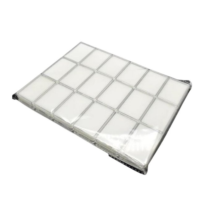 18 Pieces Jewelry Display Box Portable Travel Case Packaging Container Earring Necklace Organizer Package Holder White