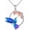 Hummingbird Pendant Necklace, variant on Peacock/Cardinal/Blue Jay/Owl/Hummingbird/Phoenix/Flamingo Necklace 925 Sterling Silver Cute Animal Pendant Necklace Birthday Valentine's Day Gift for Women