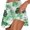 Green, variant on nerohusy Tropical Print Shorts for Women,Womens Tennis Skirt Tummy Control Skorts Skirts High Waisted Built in Shorts Workout Golf Skort with Pockets,Green,XXL