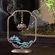 thumbnail image 1 of Quemador de incienso colgante de loto chino, soporte de incienso, adorno de mesa decorativo, Metal de aleación para decoración del hogar y la Oficina, Estilo B BLESIY Quemador de incienso, 1 of 8