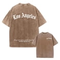 thumbnail image 4 of JAJAHO Mens T Shirt Short Sleeve Graphic Tee Distressed Lightweight Casual Streetwear Crewneck Loose Fit Summer Letter Shirts Classic Tops, 4 of 6