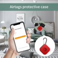 thumbnail image 5 of Funda De Silicona Compatible Con Airtag Anti-Lost Cover Protectora Con Gancho Para Llavero Advancent EL017751-01, 5 of 5