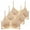 B, variant on VISALY Lace Bras Push Up Bra Thin Bras Summer Thin Plus Size Ice Comfort Bra Seamless Bras For Women Comfortable Bras For Women Bras For Women A L