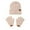 Beige, variant on OYXSER Baby Winter Hat Sherpa Warm Fleece Pilot Hat Toddler Kids Infant Caps for Baby Boys Girls with Warm Gloves
