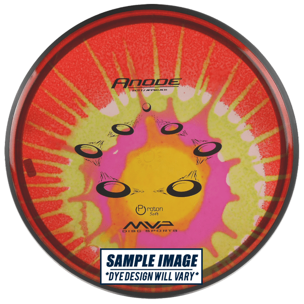 MVP TieDye Proton Soft Anode Putter Golf Disc