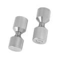 thumbnail image 2 of Miulika 2Pcs 1-1/8 inch Two Hole Pins Set Sturdy Convenient Flange Alignment Pin Set White, 2 of 8
