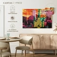 thumbnail image 5 of Elephant Stock Louisiana Themed Wall Art - Horizontal Canvas Wall Art - Living Room Wall Decor - Places Canvas - Beige And Brown Decor - 48" x 32", 5 of 8