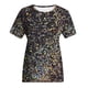 thumbnail image 5 of Camiseta de cuello redondo con estampado digital para mujer - Manga corta, top informal de verano - Camiseta con estampado gráfico de moda - S-XXXXL, 5 of 5