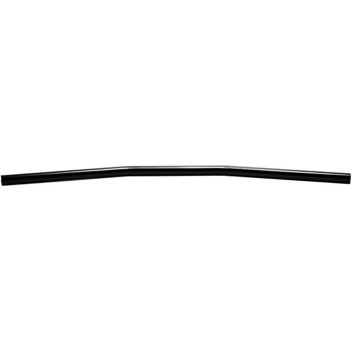 Krator Motorcycle Handlebar 7/8" Black Steel Zero Drag Compatible with Honda CB 250 450 650 700 750 Nighthawk