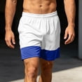 thumbnail image 5 of QSAWXQZ Men's Athletic Shorts Elastic Waist Drawstring Loose Cotton Summer Bottoms with Pockets XL, 5 of 7