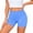 Blue, variant on High Waist Yoga Shorts For Lifting Workout Running Gym Athletic Fitness Breathable Compression Shorts Men Yoga Shorts Pack Womens Spandex Workout Shorts