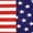 US Flag, variant on Women Dolphin Shorts Running Workout Clothes Black Rainbow Stripe Small