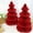Red, variant on 3D Honeycomb Paper Christmas Trees 15" Tall - Christmas Decorations - Modern Cone Indoor Christmas Decoration Centerpieces for Table Mantel and Living Room Home Decor