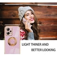 thumbnail image 6 of Compatible with Redmi Note 12 Pro Plus Case Silicone TPU Shockproof Redmi Note 12 Pro Plus Phone Case Cute Cases with Ring for Women Men (Light Purple), 6 of 14