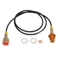 thumbnail image 1 of Lishi 60 Inch CO2 Tank Adapter Hose with Quick Disconnect - Brass ABS Soda Machine Quick Connection, 1 of 20