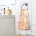 thumbnail image 5 of Sunset Beach Landscape Cotton Face Towels Absorbent Hand Towel Soft Bathroom Towel for Kitchen Hotel Decoration, 5 of 7