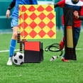 thumbnail image 2 of Juego de accesorios para árbitro de fútbol Cola Incluye silbato 2 banderas 2 tarjetas, 2 of 4
