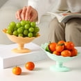 thumbnail image 3 of Snack Plate Large Capacity Smooth Edge Stable Base Detachable Food Grade Wide Application 4 Colors Dried Fruit Plate Food Snack Container Home Supplies, 3 of 7