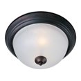 thumbnail image 1 of Essentials 2-Light Flush Mount, Oil Rubbed Bronze, 1 of 1
