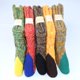 thumbnail image 4 of Calcetines de algodón de estilo étnico Retro para mujer, medias de punto Vintage, cálidas, a rayas, corte redondo, informales, 4 pares, 4 of 4