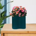 thumbnail image 3 of Jarrón de cerámica, jarrones decorativos, flores, adornos hidropónicos para comedor Verde, 3 of 7